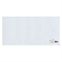 Lorell® Magnetic Dry-Erase Whiteboard, 48" x 96", White Finish Frame