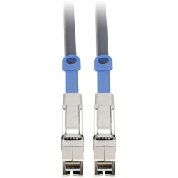 Tripp Lite Mini-SAS External HD Cable - SFF-8644 to SFF-8644, 12 Gbps, 1 m (3.3 ft.) - First End: 1 x SFF-8644 Male Mini-SAS HD - Second End: 1 x SFF-8644 Male Mini-SAS HD - 12 Gbit/s - Shielding - Gold Plated Contact - 28 AWG - Black