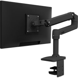 Ergotron Mounting Arm for Monitor - Matte Black - 1 Display(s) Supported - 34" Screen Support - 24.91 lb Load Capacity - 75 x 75, 100 x 100