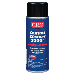 CRC Contact Cleaner 2000® Precision Cleaner With Wide Cap, 13 Oz Can, Case Of 12