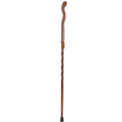 Brazos Walking Sticks™ Fitness Walker Oak Walking Stick, 55", Red