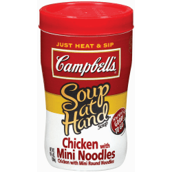 Campbell's Soup At Hand®, Chicken With Mini Noodles, 10.75 Oz, Box Of 8