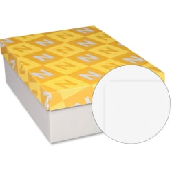 Neenah Paper Classic Crest® Envelopes, #10, 4-2/16" x 9-1/2", Commercial Flap, Gummed Closure, Avon Brilliant White, Box Of 500