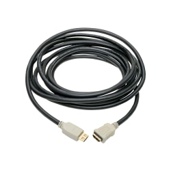 Tripp Lite HDMI 2.0b Extension Cable, 20', Beige/Black