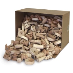Pacon® Creativity Street Natural Wood Turnings, 18 Lb