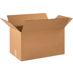 Office Depot® Brand Corrugated Boxes, 13"H x 13"W x 21"D, 15% Recycled, Kraft, Bundle Of 20