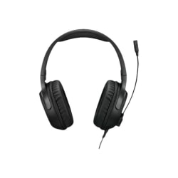 Lenovo H110 - Headset - full size - wired - 3.5 mm jack - black