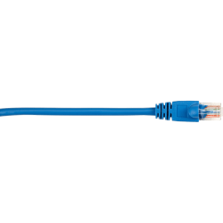 Black Box CAT5e Value Line Patch Cable, Stranded, Blue, 10-Ft. (3.0-m), 25-Pack - 10 ft Category 5e Network Cable for Network Device