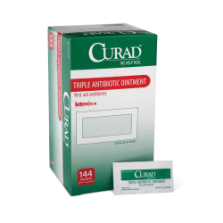CURAD® Triple Antibiotic Ointment, 0.03 Oz, Pack Of 1,728