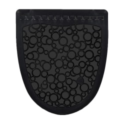Fresh Products P-Shield Commode Mats, Black, Pack Of 6 Mats