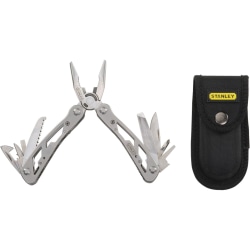 Stanley 84-519K 12-in1 Multi-Tool - 1.9" Length - Stainless Steel - 0.68 lb - 12