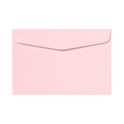 LUX Booklet 6" x 9" Envelopes, Gummed Seal, Candy Pink, Pack Of 50