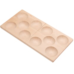 Yellow Door 10-Frame Domino Tray, Brown, Pre-K To 1st Grade