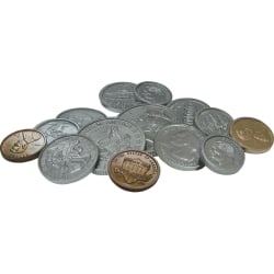 Teacher Created Resources Play Money: Assorted Coins, Pack Of 6