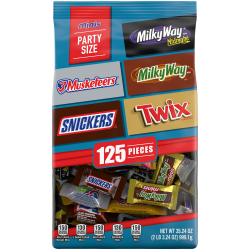 Mars Mixed Minis Size Chocolate Candy Bars Variety Mix, 35.24 Oz