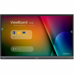 ViewSonic IFP8651 86" 4K ViewBoard Interactive Smart Board with Integrated Education Software, Android 14