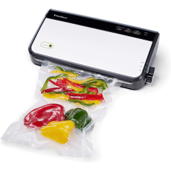 Foodsaver Vacuum Sealer Machine System With Handheld Vacuum Sealer, 6-1/2"H x 11"W x 18-7/16"D, White