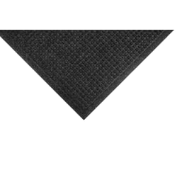 M+A Matting WaterHog Squares Fashion Floor Mat, 2' x 3', 60% Recycled, Charcoal