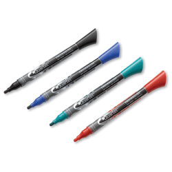 Quartet® EnduraGlide® Dry-Erase Marker, Fine Point, Assorted Colors, Pack Of 4