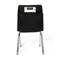 Seat Sack Seat Sack Chair Pocket, 14" x 14-1/2", Black