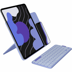 Logitech Flip Folio Keyboard/Cover Case (Folio) For 13" Apple iPad Pro 13 (2024), iPad Air 13 (2024), iPad Air 13 (2025) Tablet, 920013826