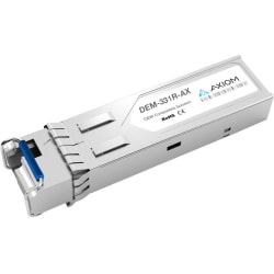 Axiom 1000BASE-BX-U SFP Transceiver for D-Link - DEM-331R (Upstream) - For Optical Network, Data Networking 1000Base-BX-U - Optical Fiber Single-mode - Gigabit Ethernet - 1000Base-BX-U - 1 Gbit/s"