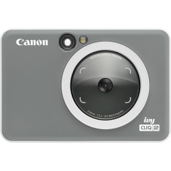 Canon IVY CLIQ2 5 Megapixel Instant Digital Camera - Charcoal - Autofocus
