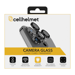 cellhelmet® Tempered Camera Glass Protector, For iPhone® 15 Pro/Pro Max, TEMP3CMRAIPHONE15