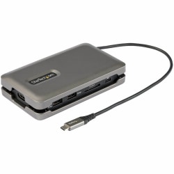 StarTech.com Docking Station - for Notebook/Tablet/Workstation/Monitor - SD, MultiMediaCard (MMC) - 100 W - DKT31CSDHPD3