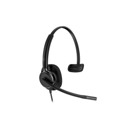 HP Poly Mission 415 On-Ear Wired Headset, Black, C01A9A6AC3
