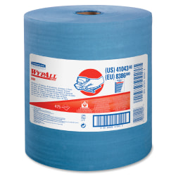 Kimberly-Clark Professional™ Wypall™ Wipers, 12 1/2" x 13 7/16", Blue, 475 Sheets