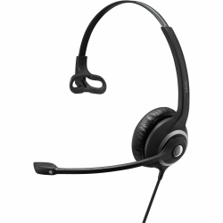 EPOS IMPACT SC 230 Headset - Mono - Easy Disconnect - Wired - On-ear - Monaural - Noise Cancelling, Electret, Un - 1000514