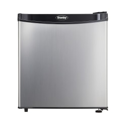 Danby 1.6 Cu. Ft. Compact Refrigerator, Silver