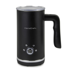 Nostalgia Electrics HomeCraft 4-in-1 Electric Milk Frother, Black