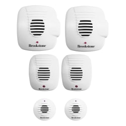 Brookstone® Multi-Room Ultrasonic Pest Repeller Systems, 14 Oz, White, Pack Of 6 Systems