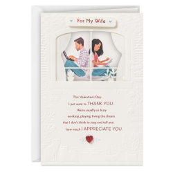 Hallmark Valentine's Day Card for Wife (How Happy You Make Me)