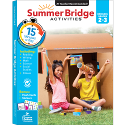 Carson-Dellosa Summer Bridge Activities Workbook, 3rd Edition, Grades 2-3