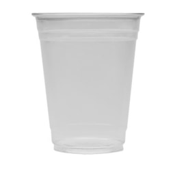 Karat PET Plastic Cups, 16 Oz, Clear, Pack Of 1,000 Cups