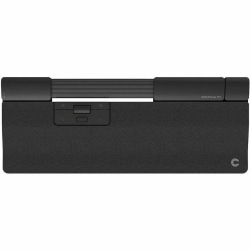 Contour SliderMouse Pro - Vegan Leather - Extended - Mechanical - Cable - Gray - USB - 2800 dpi - Scroll Wheel - 6 Programmable Button(s)
