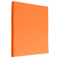 JAM Paper® Color Paper, Ultra Orange, Letter (8.5" x 11"), 100 Sheets Per Pack, 24 Lb