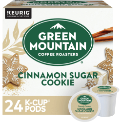 Green Mountain Coffee® Single-Serve Coffee K-Cup® Pods, Cinnamon Sugar Cookie, Carton Of 24