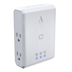 Austere® III Series 3S-APS4-US1 4-AC Outlet 2,500-Joules Small-Appliance Surge Protector Wall Tap, White
