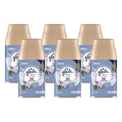 Glade® Automatic Air Freshener, Clean Linen, 6.2 oz, 6/Carton