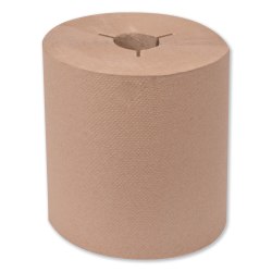 Tork® Universal Hand Towel Roll, Notched, 1-Ply, 8" x 630 ft, Natural, 6 Rolls/Carton