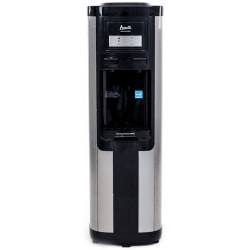 Avanti Hot and Cold Water Dispenser, 3 to 5 Gallon, 38-3/4"H x 13"W x 13"D, Stainless Steel