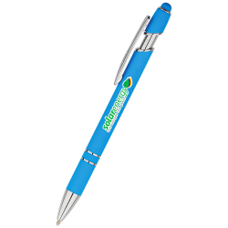 Custom Full-Color Ultima Brite Softex Stylus Gel Pen
