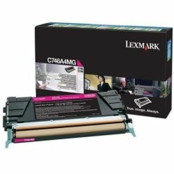 Lexmark Laser Toner Cartridge - Return Program - Magenta - 1 Each - 6000 Pages