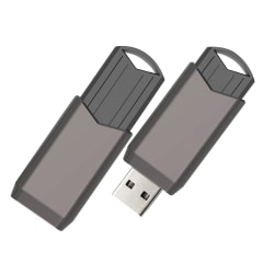 Centon DS Push HS USB 3.2 G2 USB Drive, 1TB, Black