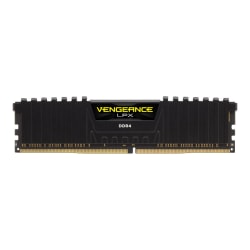 Corsair Vengeance LPX 16GB (2 x 8GB) DDR4 SDRAM Memory Kit - For Desktop PC - 16 GB (2 x 8GB) - DDR4-3600/PC4-28800 DDR4 SDRAM - 3600 MHz - CL18 - 1.35 V - Non-ECC - Unbuffered - 288-pin - DIMM - Lifetime Warranty