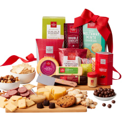 Givens Meat & Cheese Board Gift Basket Set, Set Of 12 Pieces